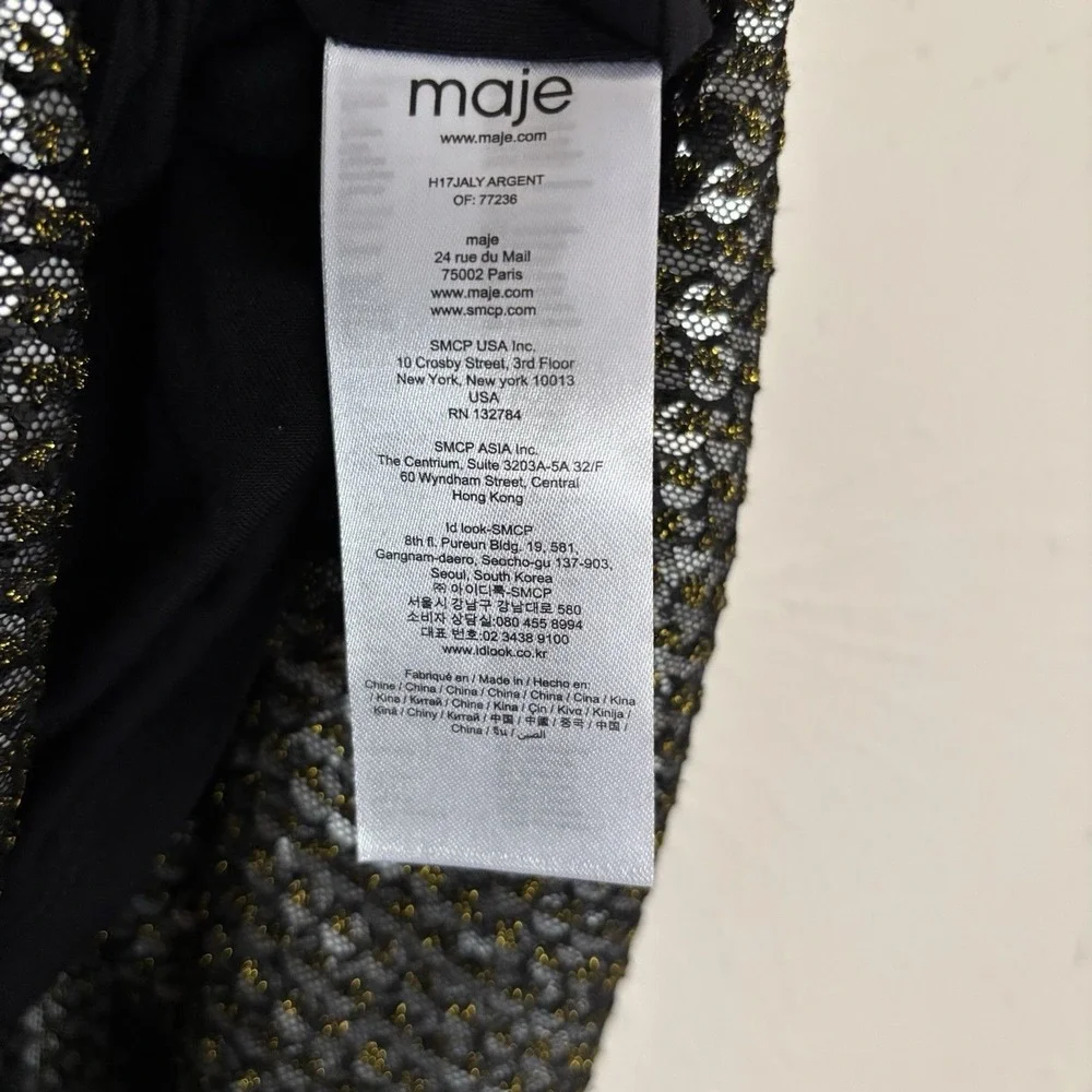 Maje jaly sequin